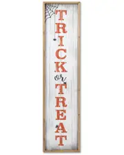 Everlasting Glow 48.04in Wood Halloween Porch Sign