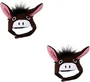 Kisangel Pcs Pet Cosplay Hat Fun Party Events Hat Comfortable Cotton Material Easy to Wear