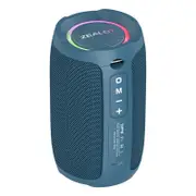 Bluetooth Speaker Portable Wireless Loud Stereo Sound Rich Bass for Home Outdoor-Blue
