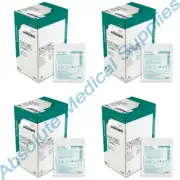 *200-Pairs* Ansell Encore Latex Underglove PF Hydrasoft Size-6.5 Gloves 2018465