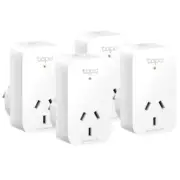 TP-Link Tapo Smart Plug 4 Pack Free Au Post