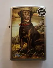 ZIPPO LIGHTER (2010) - LABRADOR - By Linda Pickens - NEW – UNSTRUCK – SEALED