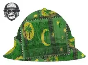 Custom Hydrographic Safety Hard Hat COCO'S ISLAND PRO CHOICE WIDE BRIM
