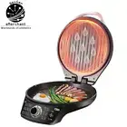 Double-Sided Electric Skillet 220V Pancake Pizza & BBQ Maker Non-Stick Frying