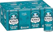 Kirks Mixers Soda Water Mini Can Multipack 24 x 250 mL