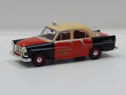 1:43 1958 Holden FC Sedan - De Luxe Red Taxi (Sydney) Trax TR13D