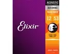 Elixir Strings 11052 80/20 Bronze Acoustic Guitar Strings Light (.012-.053)