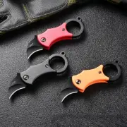 Mini Fox Necklace Pocket Knife Outdoor Portable Defense Eagle Claw Folding Knife