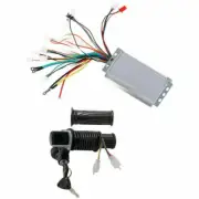 48V 1800W Brushless DC Motor Controller Key Throttle Grip for ebike ATV Go kart