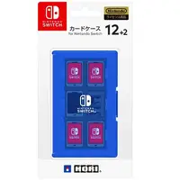 在飛比找PChome24h購物優惠-Nintendo Switch 原廠 卡帶盒12片裝 藍色 