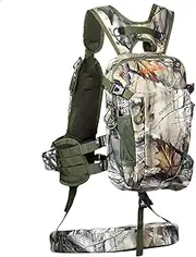 [LUCKY CLOVER] Turkey Vest, Comfortable Turkey Hunting Vest with Seat Cushion, Adjustable Turkey Vest for Hunting