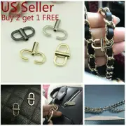Purse Chain Strap Handle Adjusting Buckle Shoulder Crossbody Handbag Bag Metal