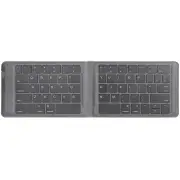 TODO Folding Bluetooth Wireless Keyboard Mac Windows Android USB BT 5.1 Type C USB