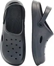 [ShuYo] Comfy Garden Clogs for Women and Men, Slip On Mules Sandals Lightweight Slippers Outside Home Casual Wear Non-Slip Air Cushion Thick Bottom Slides Shoes