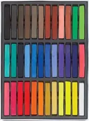 36 Non-Toxic Temporary Hair Pastel Chalk Beauty Kit - Mix Color