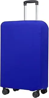 [uxcell] Luggage Cover, Suitcases Covers Elastic Carry on Cover Protector Washable Scratch-Resistant Fits 24-25 Inch Luggage for Travel Business Trips, Blue