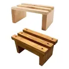 Sofa Bench Couch Foot Rest Bath Bucket Wooden Stool for Pedicure Shop Adults
