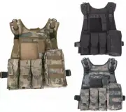 Tactical Military Vest SWAT Police Airsoft Molle Combat Assault Plate Carrier