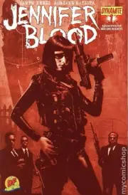 Dynamite-DF Exclusive Jennifer Blood #1 Variant Cover 550 Copies w/COA