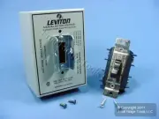 Leviton Manual Motor Starter Switch Double Pole Single Throw w/Lockout 30A N1302