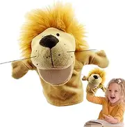 Hand Puppets for Kids,Animals Educational Puppet - Washable Funny Adorable Creative Stuffed Animal Puppets with Working Mouth for Theater Themed Show