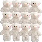 ibasenice Soft Toy Keychain Set Bear Animal Pendants for Boys and Girls Plush Pet Toys