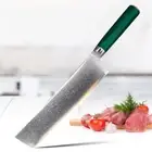 Damascus Knife Cleaver Meat Slicing Vegetables Kitchen Knives Chef Barbecue Cook