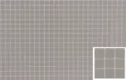 1" Scale Dollhouse Flooring - Tile: 1/4 Square 12 X 16 Chateau Gray (60613)