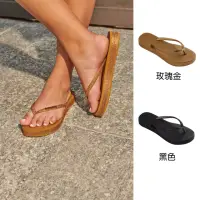 在飛比找momo購物網優惠-【havaianas 哈瓦仕】拖鞋 女鞋 夾腳拖 厚底 閃亮