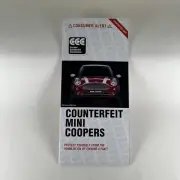 Mini Cooper 2005 Print Ad Pamphlet How To Spot Counterfeit Minis Free Shipping