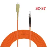 NEW SC To ST Fiber Optic Optical Patch Cord Simplex 3M multi-mode Jumper Cable