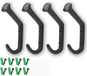 Wall Mount Coat Hanger Hooks Rustic Farmhouse Cast Iron Towel Hanger (4)