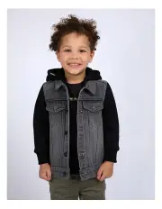 [St Goliath] Fortitude Jacket (3-7 Years) in Black