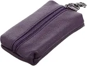 [PAMINGONO] Coin Purse Keychain Small Coin Pouch With Zipper Cash Change Wallet Key Holder Money Pouch With Key Ring Zippered Organizer For Men Women