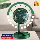 Desk Portable Rechargeable Floor Fan 3 Speeds Foldable Fan DY