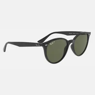 【RayBan 雷朋】圓形膠框偏光太陽眼鏡(RB4305F-710/83、601/9A 53mm 偏光鏡片)