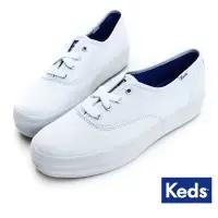 在飛比找蝦皮購物優惠-KEDS TRIPLE經典厚底帆布鞋 - 白