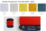 Daruma Sashiko thread 40M THIN 20/4 Japanese embroidery floss YOKOTA