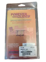 NEW Pkg of 20 Max-Tech Forever Chair Glides for Linoleum Ceramic Hardwood Floors