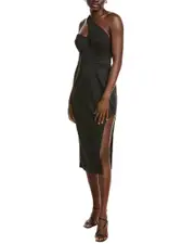 Pascale La Mode One-Shoulder Midi Dress