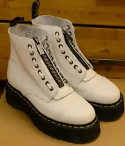 Dr Martens Sinclair Ladies White Shoes, Size 5, UK 38