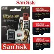 SanDisk Extreme Pro Micro SD 64GB 128GB 256GB 400GB 512GB 1TB Memory Card