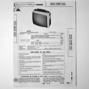 Philco Models 12J27 12J27R 12J27TS 12J27U Portable TV SAMS Photofact ™ 1962 New