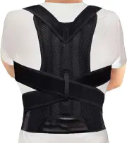 Posture Corrector for Women and Men, Adjustable Back Straightener Posture Cor...