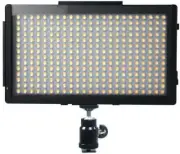 ALZO 795 Bi-Color Adjustable Extra Bright LED On-Camera Video Light with batteri