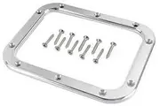 Lokar Billet Rectangular Boot Ring (Only) 6-3/4" x 5-1/4" OD x 5-1/2" x 4" ID