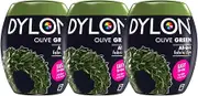 Dylon Machine Dye Pod Box of 3 Olive Green, 25 x 10 x 4 cm