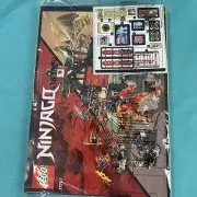 SEALED LEGO Ninjago 71767 Dojo Temple Instruction Manuel & Sticker sheet ONLY