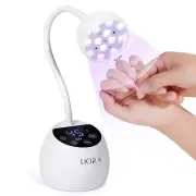 LIORA UV LED Nail Lamp - Gooseneck UV Light for Gel Nails - LED Lamps for Gel...