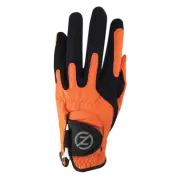 Zero Friction Men's Compression One Size Golf Glove - Right Hand - Orange
